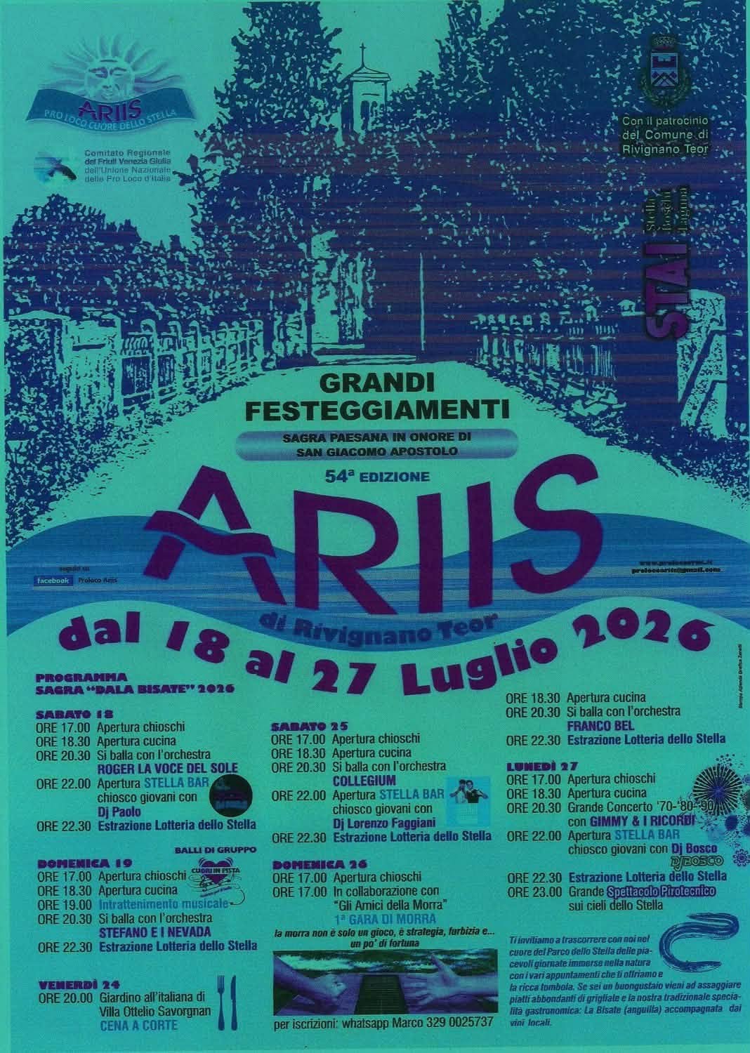 Locandina di Sagra 'da la Bisate' - 54a Edizione