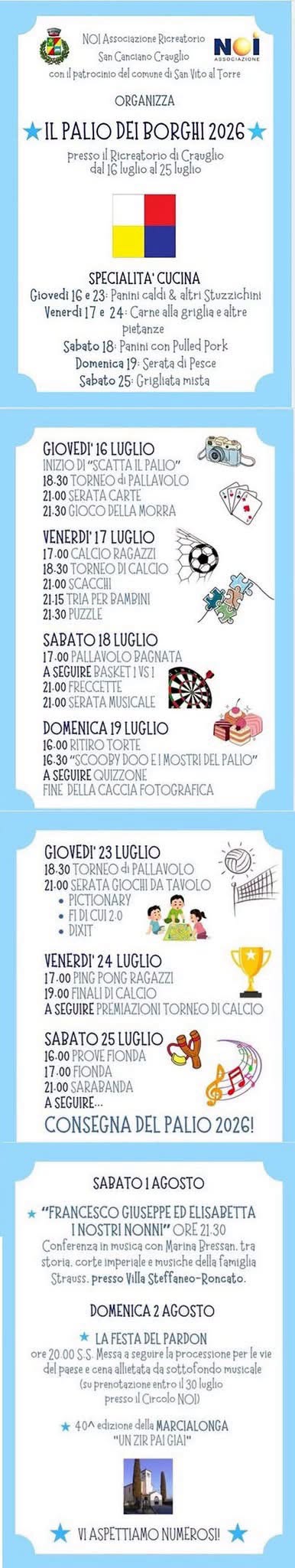 Locandina di Il Palio dei Borghi 2026