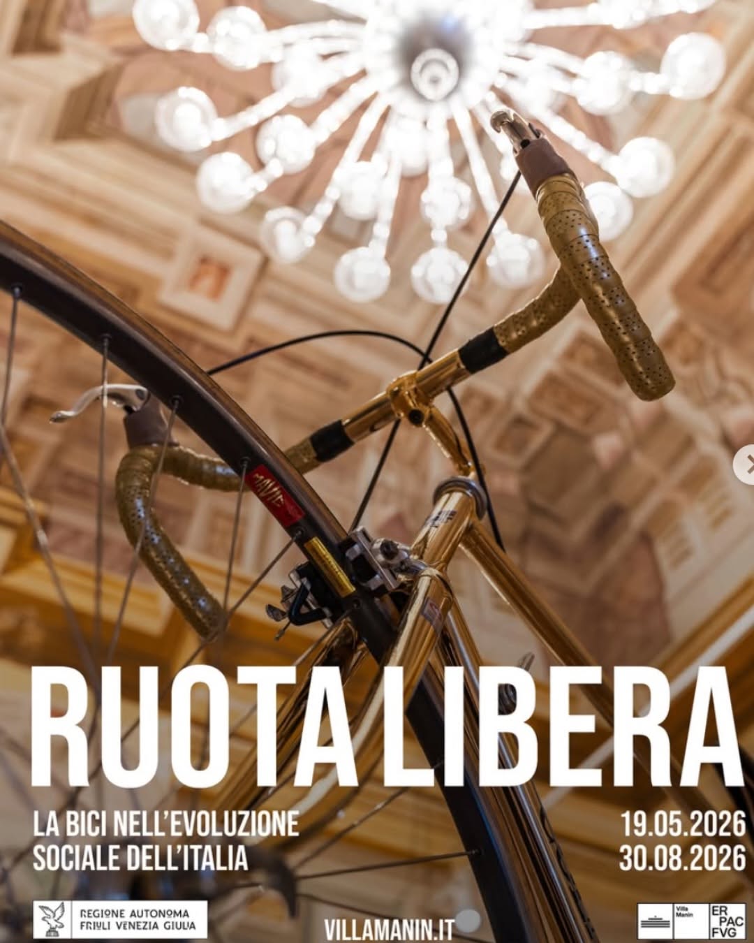 Locandina di RUOTALIBERA - LA BICI NELL’EVOLUZIONE SOCIALE DELL’ITALIA