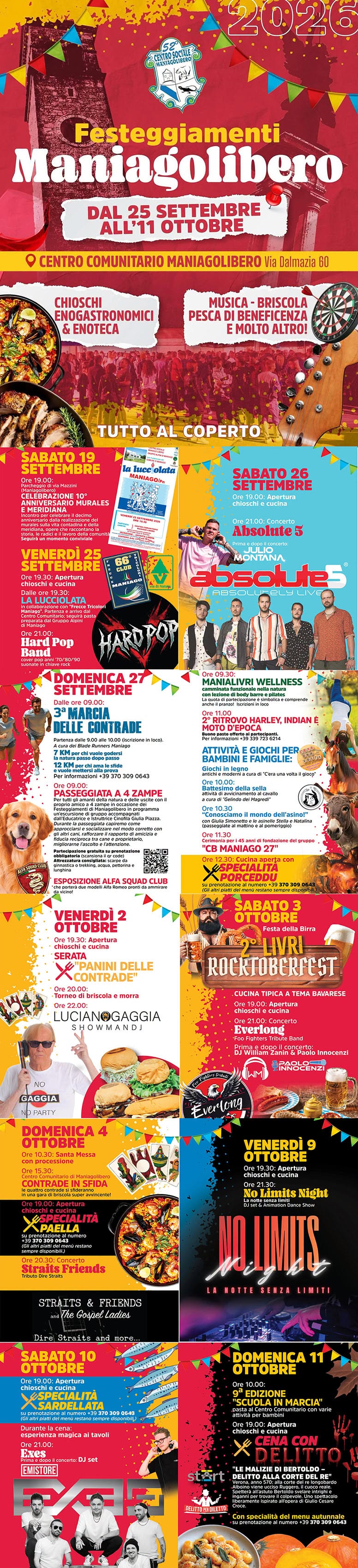 Locandina di Festa di Maniagolibero