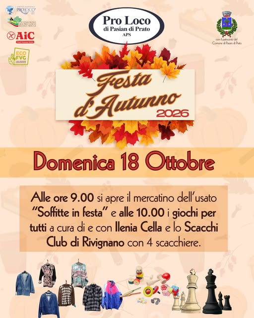 Affiche de Festa d'Autunno 2026